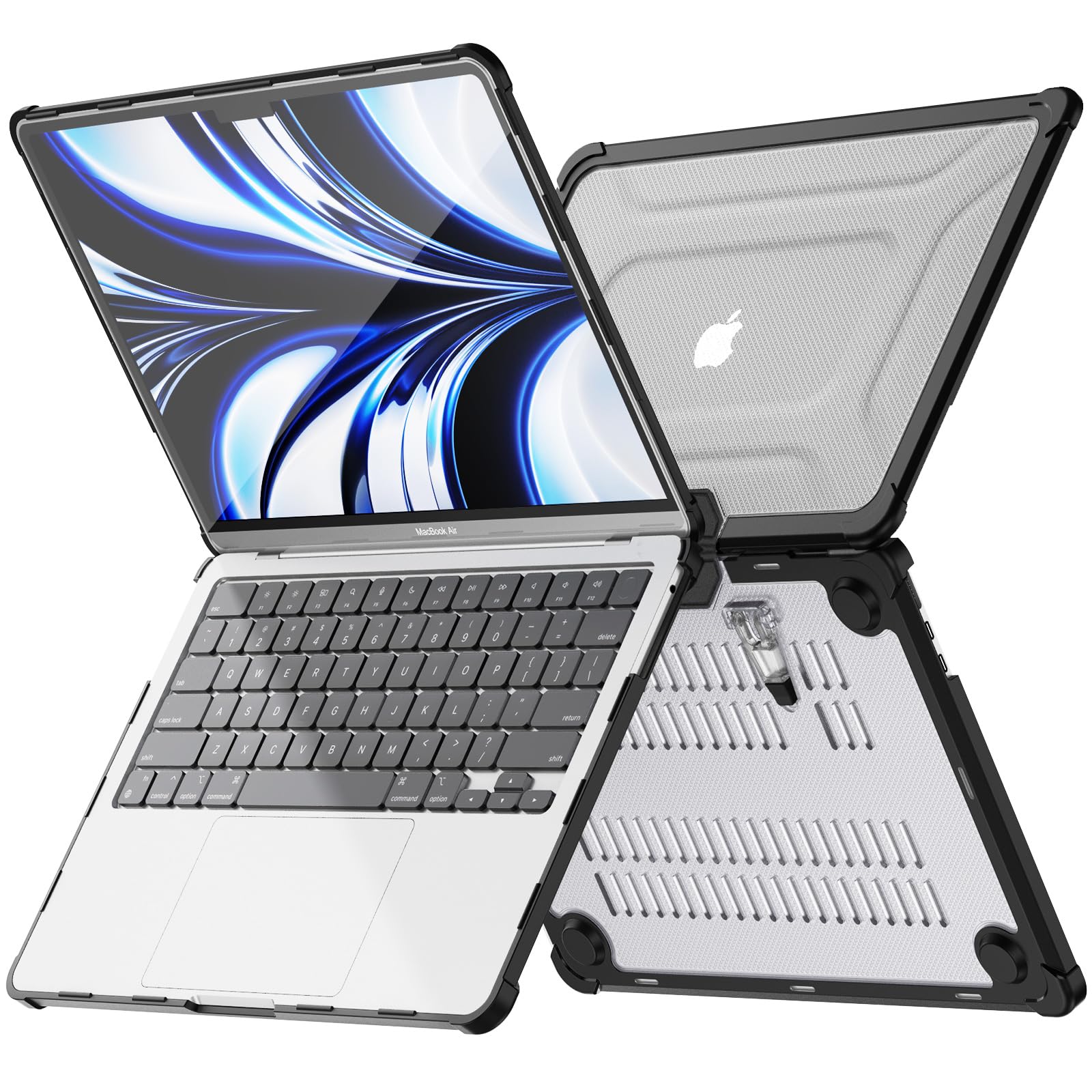 Amazon.co.jp: TECHGEARケース MacBook Air 13.6インチ 2024/2022年
